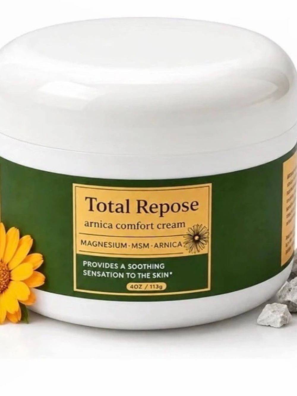 Total Repose Arnica Comfort Cream 4 oz NWT